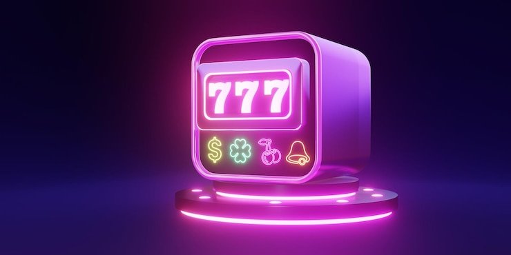 Tampilan layar permainan Galactic Gems dengan simbol bintang dan planet di kasih 777